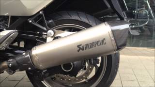 BMW Motorrad K1600GTL AKRAPOVIC SOUND [upl. by Borrell925]