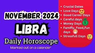 Libra November 2024 Monthly Horoscope [upl. by Merat]