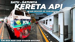 AKHIRNYA Naik Kereta Pangrango Bisa Dari Stasiun Bogor [upl. by Rancell195]