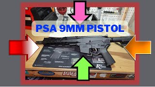 PSA Gen 4 105quot 9mm 110 Lightweight MLok Shockwave Pistol [upl. by Hyacinth]