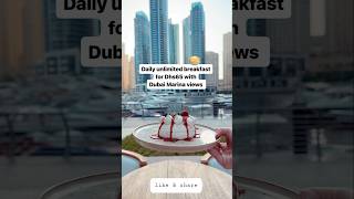 Have you been to this daily unlimited breakfast for 65AED visitdubai dubai [upl. by Dimmick]