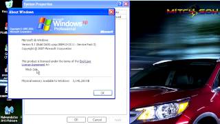 Windows XP Professional SP3 Running IN VMWare Workstation 9 [upl. by Ditter]