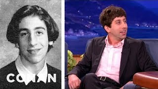 Simon Helberg Was A High School Rock God  CONAN on TBS [upl. by Drawyah348]