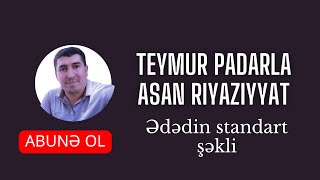 Ədədin Standart Şəkli Nədir İzahı riyaziyyat riyaziyyatdərsləri [upl. by Freeman165]