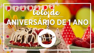 Prapapá  Receita de Bolo de Aniversário sem Açúcar Glúten e Lactose [upl. by Ahsla]