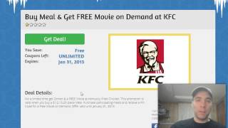 Where to find KFC coupons online in Canada [upl. by Venable575]