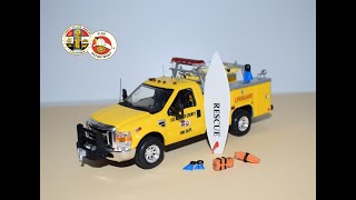 LA County Lifeguard Ford F350 incl VIDEO showcase [upl. by Hesta381]