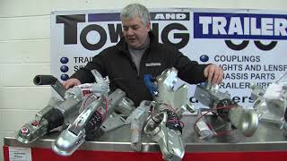 Identifying a trailer or caravan coupling  hitch for replacement or spares Alko Knott and Bradley [upl. by Leelaj]