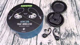 Shure Aonic 215  True Wireless Earbuds For Audiophiles [upl. by Aicarg798]