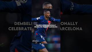 Dembele celebrated against Barcelona shorts [upl. by Alaikim]