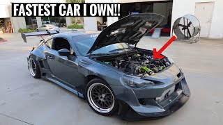 600HP Subaru BRZ Built Motor First Start Up [upl. by Novah]