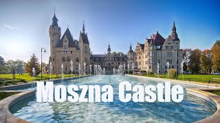 🇵🇱 Discover Moszna Castle and Surrounding Parklands [upl. by Lilia]