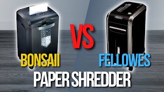 🖥️Fellowes VS bonsaii  Which Paper Shredder is the Best [upl. by Nuahsyt]