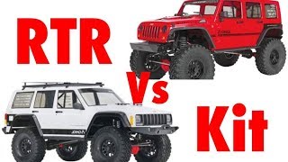 SCX10II Kit vs RTR  Which to buy [upl. by Aikat]