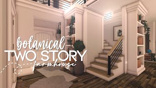 Bloxburg  Botanical Two Story Farmhouse  125k  Speedbuild [upl. by Leunammi]