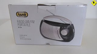 Trevi RA 764 Trendy Radio AMFM Portable  Review [upl. by Arndt]