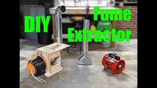 DIY Fume Extractor Build for Welding in Home Workshop [upl. by Florina]