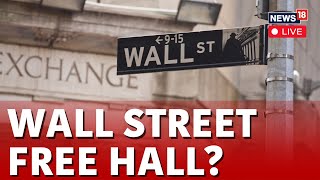 Wall Street LIVE Updates  Wall Street Plunges As US Recession Fears Jolt Global Markets  N18G [upl. by Atiekram]