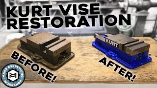 KURT Milling Vise Restoration [upl. by Airitac]