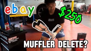 I bought ebay mufflers for my 2022 wrx [upl. by Eenet318]