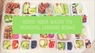 Keto Kids Back to School Lunch Ideas  low carb waffles keto BLT dippers amp ketogenic pizza bites [upl. by Ileyan]