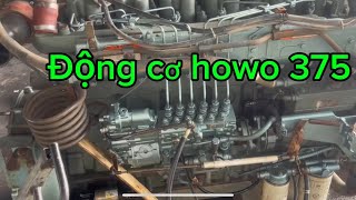 Động cơ howo 375 [upl. by Tibold]