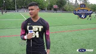 202021 SCAC Mens Soccer Quarterfinals  5 St Thomas 2 4 Texas Lutheran 2  Rodrigo Lazo [upl. by Vander]