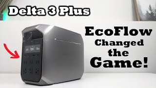 The New EcoFlow Delta 3 Plus Is A HUGE Upgrade [upl. by Loleta808]