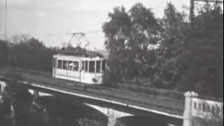 Tramrit 1950 Nijmegen  Hees  Neerbosch  Beek  Berg en Dal [upl. by Damek]