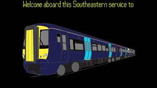 Southeastern service to Folkestone Harbour [upl. by Chantalle]