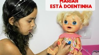 BABY ALIVE MARIAH ESTÁ DOENTE E AGORA Capítulo 1 [upl. by Yaned139]