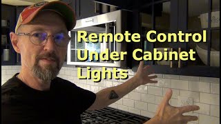 Remote Control Under Cabinet Lights [upl. by Rube523]