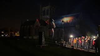 ABOUT US live projection onto Paisley Abbey Monday 28th February 2022 [upl. by Mel592]