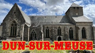 DUN SUR MEUSE LE CIMETIERE ET L EGLISE [upl. by Ahseiyk]