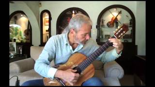 Bellucci Guitars Cocobolo Back and sides Sinker Redwood top Concert classical guitar [upl. by Willmert198]