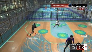 Dunk meter in cages [upl. by Anaibib]