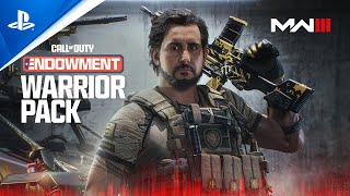 Call of Duty Modern Warfare III  Call of Duty Endowment Warrior Pack  PS5 amp PS4 Games [upl. by Atileda972]