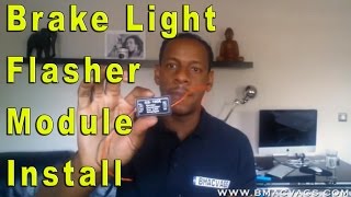 How to Install a Brake Light Strobe Flasher Module GS 100A [upl. by Oinafipe]