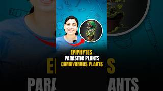 NEET Concept  Epiphytes Parasitic Plants and Carnivorous Plants neetbiology neet2024 [upl. by Arikal]