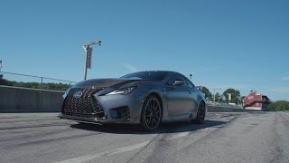 Lexus RC F Track Edition at Lightning Lap 2019 [upl. by Shipley]