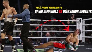 David Benavidez vs Oleksandr Gvozdyk 🥊Knockout  PREFIGHT ANALYSIS HIGHLIGHTS  BenavidezGvozdyk [upl. by Eatnoled]