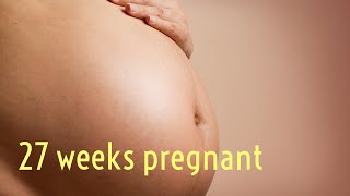 Your Pregnancy  27 Weeks [upl. by Aiuoqes]