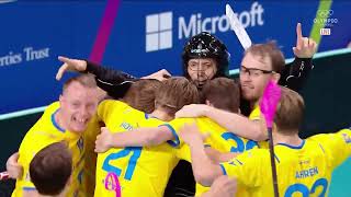 Sweden 65 Finland  Highlights The World Games Floorball Final 2022 [upl. by Nylireg617]