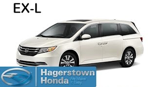 2016 Honda Odyssey EXL Colors  Hagerstown Honda [upl. by Gilbertina]