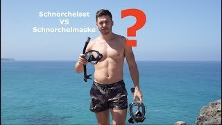 Schnorcheltipps  Schnorchelmaske VS Tauchbrille  Geheimer Schnorchelplatz  Schnorchelbrille [upl. by Rhyne680]