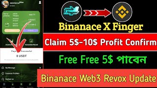 Claim 510 USDT Free  Tech Finger X Binanace New Offer  Binanace New Offer  Per Account 5💯 [upl. by Cathee]