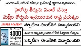 వైద్య ఆరోగ్య శాఖలో పోస్టులు వర్సిటీగా సాంకేతిక విద్యా మండలి [upl. by Aveer316]