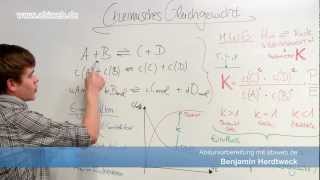 Chemisches Gleichgewicht berechnen  Abitur Chemie [upl. by Calabrese799]