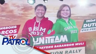 MarcosDuterte tandem inilunsad ang kampanya sa Philippine Arena  TV Patrol [upl. by Ariajay]