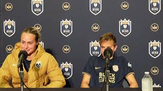 Seattle Reign FC Press Conference 916 Jaelin Howell and Quinn [upl. by Ettelra988]